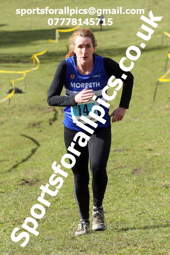 Masters men 2021 NECAA Cross Country Relays, Thornley Farm, Peterlee, Saturday, April 10th. Photo: David T. Hewitson/Sports for All Pics